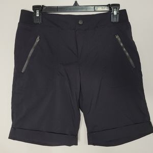 Black Bermuda Shorts - Halcyon